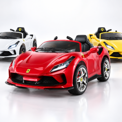 Ferrari Licensed remote control and self - driving electric car for children