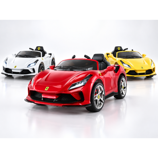 Ferrari remote control and self - driving electric car for children image