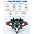 E69 RC Fighter Aircraft with Gyro and LED Lights