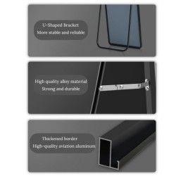 1 pc Fluffy Full Length Mirror 2024