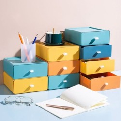 Colourful Plastic Stackable Drawing Table Organiser Colourful Plastic Stackable Drawing Table Organiser