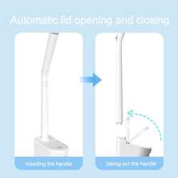 Disposable Toilet Brush Kits with 10 Toilet Brush Refills