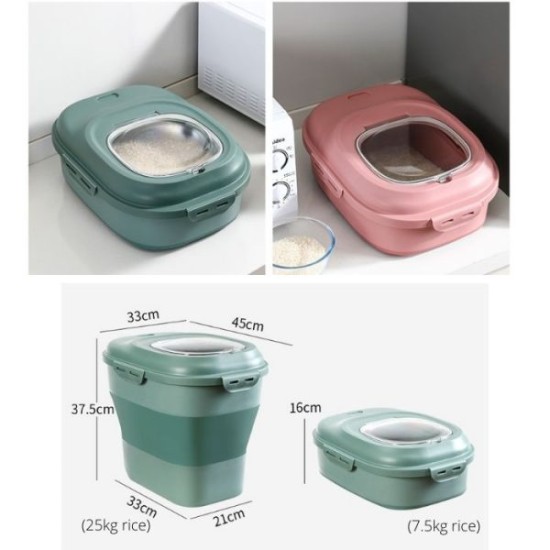Foldable 25kg Food Container image