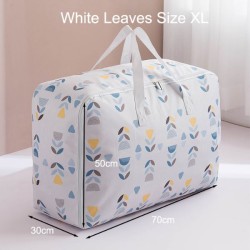 Large Thickened Duvet Storage Bag with Zipper and Handles