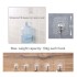 Transparent Individual Wall Hook Pack of 5 Storage & Organisation, Hallway, Home Organizers image