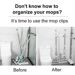 Wall Mounted Mop Broom Holder