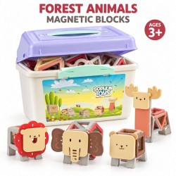 Forest Animals Magnetic Blocks