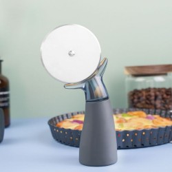 Professional Pizza Cutter Wheel with Ergonomic Design Silicone Handle Professional Pizza Cutter Wheel with Ergonomic Design Silicone Handle
