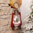 Christmas Snow Scene Lantern with Bronze Colour Home Decoration, Christmas image