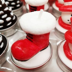 Christmas Style Mix Shaped Candle Set (12 in each box)