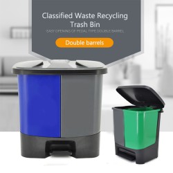 Classified Waste Recycling Trash Bin 20L/40L for Indoor Use Classified Waste Recycling Trash Bin 20L/40L for Indoor Use
