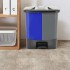 Classified Waste Recycling Trash Bin 20L/40L for Indoor Use image