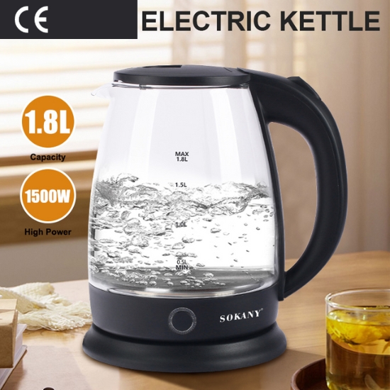 1.8L High-Capacity Electric Kettle Kitchenware, Kitchen, Electrical image