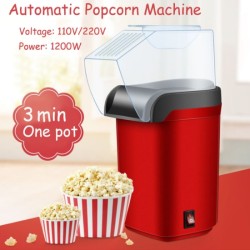Popcorn Maker 1200W Electric Popcorn Machine with One-Touch Operation, Non-Stick, Efficient and Fast Popcorn Maker 1200W Electric Popcorn Machine with One-Touch Operation, Non-Stick, Efficient and Fast