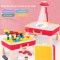 2-in-1 Suitcase Building Blocks Learning Table-Red