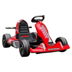 12v electric licensed drift go kart big kids ride on toy car (Only Red Colour)
