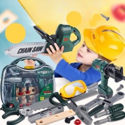Battery Powered Drill Toy Tool Kit for Kids Battery Powered Drill Toy Tool Kit for Kids