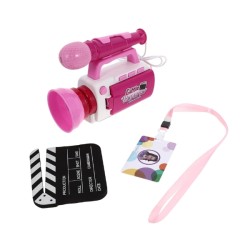 Children's Reporter Journalist Play Set with Camera and Microphone Children's Reporter Journalist Play Set with Camera and Microphone