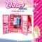 Choice Fashion Doll Closet With Clothes 