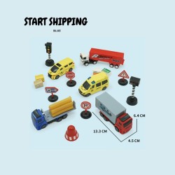 Classic Pull Back Trucks & Friction Car Fun for Kids