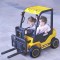 LED light 4 wheels FORKLIFT remote control
