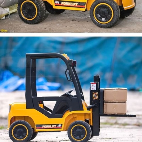  LED light 4 wheels FORKLIFT remote control image