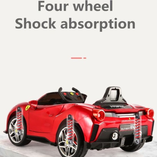 Ferrari remote control and self - driving electric car for children image