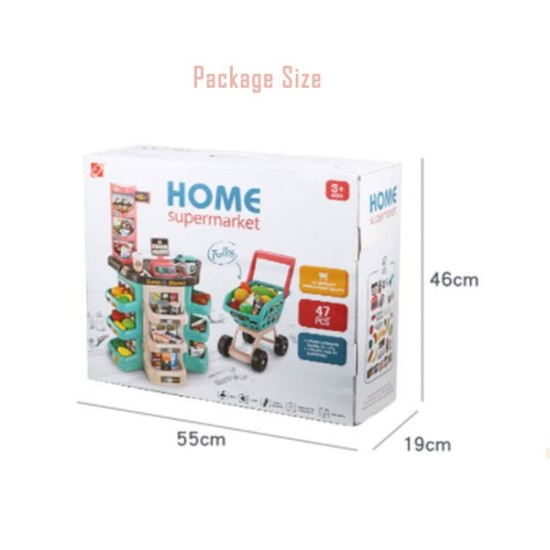 Interactive Learning Home Super market Kids Playset Entertainment & Toys, Living Room image