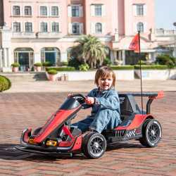 Kids 24V Drift Go-Kart big kids ride on toy car (Only Red Colour)