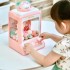 Kids Claw Machine with Lights Sound Gift Electronic Small Catching Doll Machine image