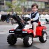 Kids Electric Ride-On Excavator with Lights, Music, and Full-Power Digging Arm