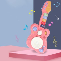Kids' DIY Musical Guitar Educational and Fun Battery-Powered Toy Kids' DIY Musical Guitar Educational and Fun Battery-Powered Toy