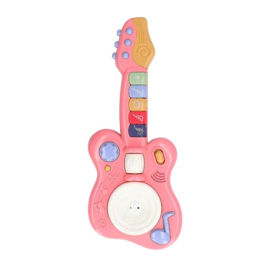 Kids' DIY Musical Guitar: Educational and Fun Battery-Powered Toy Entertainment & Toys, Children's Room image