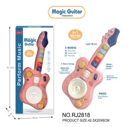 Kids' DIY Musical Guitar Educational and Fun Battery-Powered Toy Kids' DIY Musical Guitar Educational and Fun Battery-Powered Toy