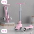 LED Wheel Kids Foot Scooter Kick Pedal Mobility E Scooter With Music Function image