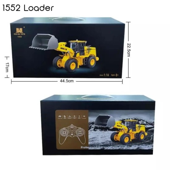Loader Remote Control Engineering Toy Cars for Kids image