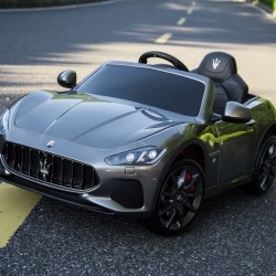 Maserati Children's Ride-on Toy Car- Gray Colour