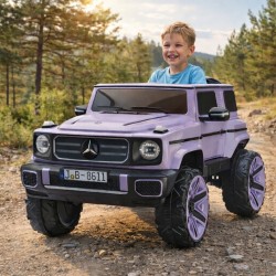 Mercedes-benz licensed 2-seater ride on cars for kids to ride electric toys battery operated cars