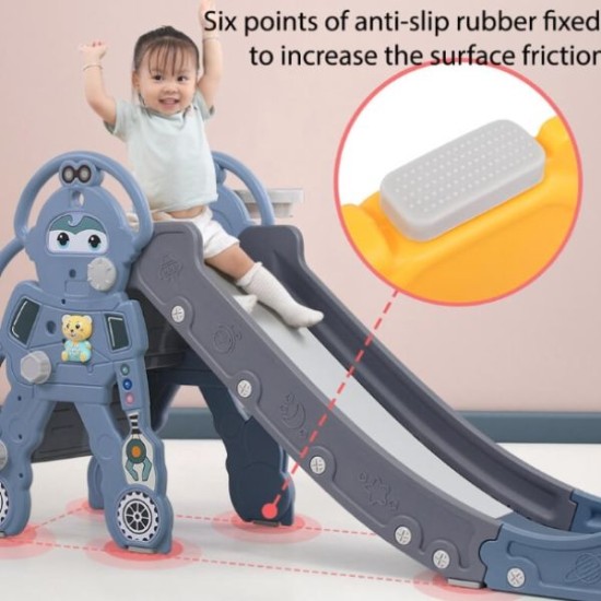 Robot Kids Slide with Guardrails Entertainment & Toys, Children's Room image