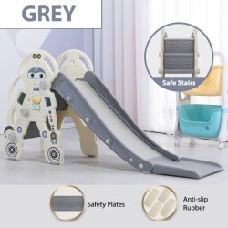 Robot Kids Slide with Guardrails