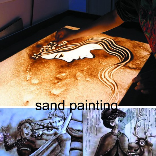 Sand Painting Stage Box Entertainment & Toys, Living Room image