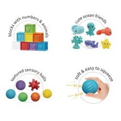 Sensory Balls Set Soft Stacking Blocks for Babies Sensory Balls Set Soft Stacking Blocks for Babies