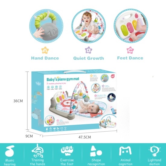 Sensory Deluxe Play Gym: Multi-Sensory Exploration for Infants Entertainment & Toys, Children's Room image
