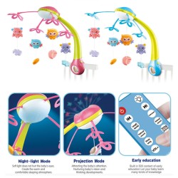 Little Angel Toys Projection&Night Light Bed Bell With Remote Control Little Angel Toys Projection&Night Light Bed Bell With Remote Control