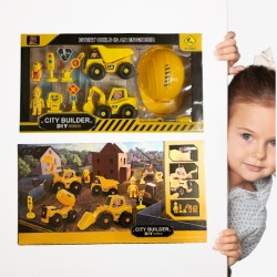 City Builder DIY Truck Set – Engineer Your Own Adventure