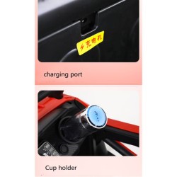 Big size double seat kids electric car 