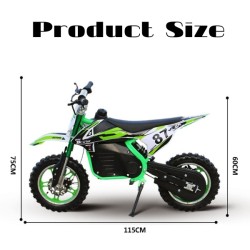 Fast Mini Motorcycles Children 36V 500W Electric Dirt Bike for Racing Kids Electric Scrambler