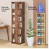 360° Rotating Floor Standing Bookshelf: Simple and Organized Storage Solution for Students and Home Office Furniture , Shelves & Racks, Shelf, Desk & Office Storage image