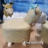 Footstool, kids learning stool, Solid Wood Animal Stool image