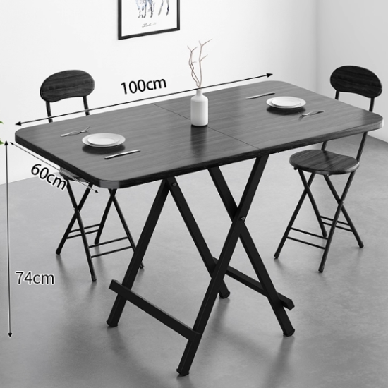 Metal Frame Folding Dining Table image